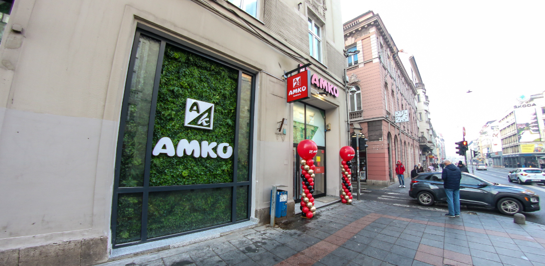 AMKO KOMERC: TRADITIONAL MEETS MODERN IN DOWNTOWN SARAJEVO